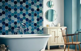 Bathroom tiles: design, photos and recommendations for choosing