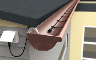 Samoregulačný vykurovací kábel pre vykurovacie potrubie