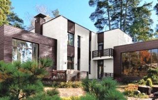 Fiber cement panels for exterior home decoration: convenience and practicality
