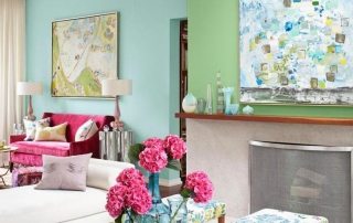 Painting walls in an apartment: design, photo examples, fashion trends, professional advice