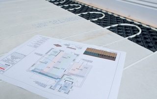 Calculation of heat underfloor heating to optimize the operation of the heating system