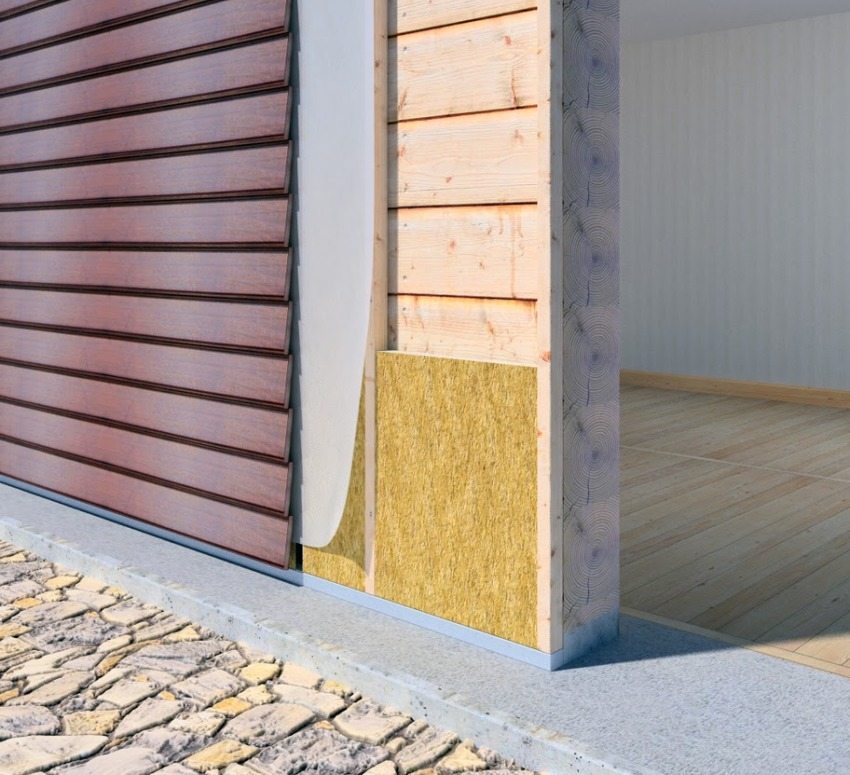 Primjer ugradnje izolacije i sporednog kolosijeka na drvenu kuću