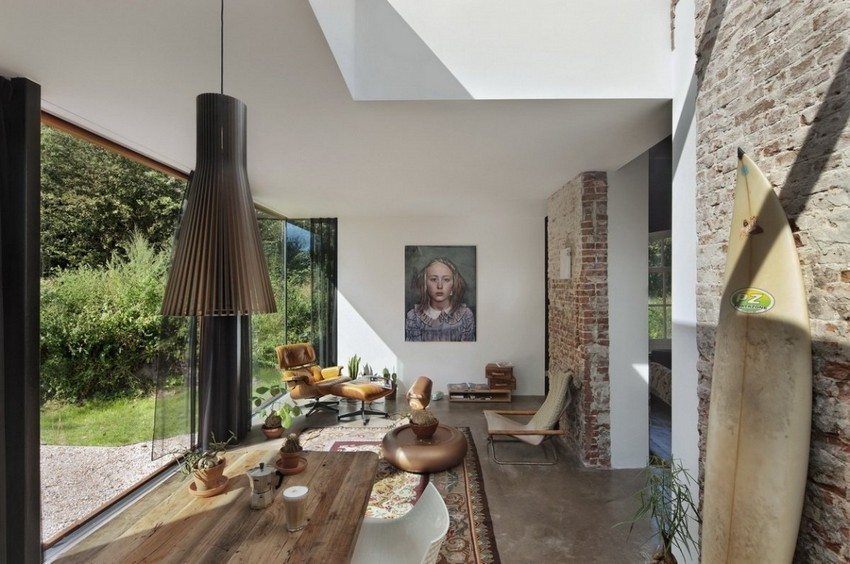 La terrassa combina la comoditat de la llar i un alt nivell de confort amb la comunicació amb la natura