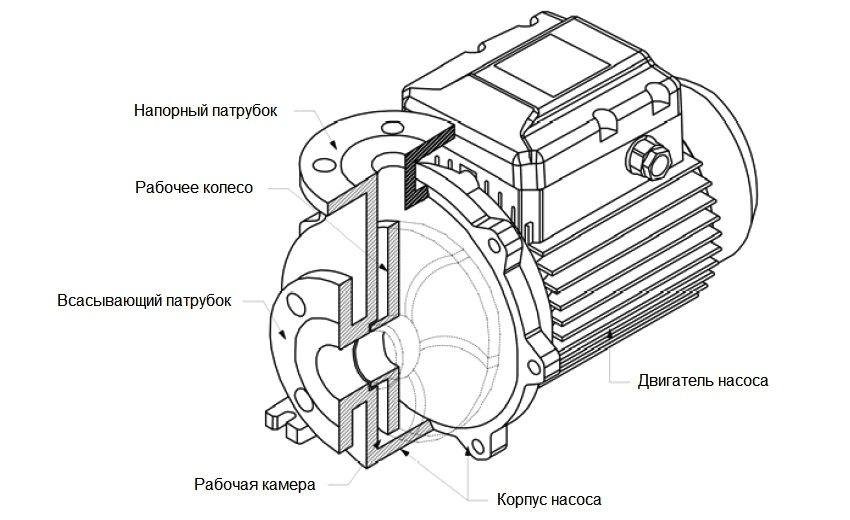 Građa i uređaj cirkulacijske pumpe