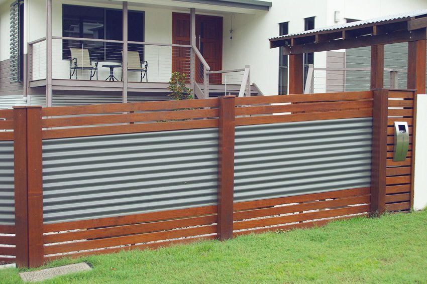 Gardul ondulat este potrivit pentru orice casă și zonă