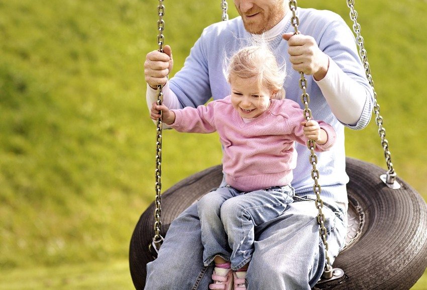 Reliability and safety of the structure are the main properties of a good children's swing
