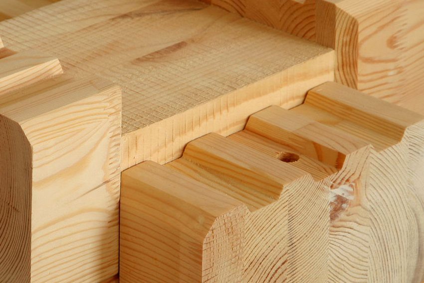 Today on sale there is a glued profiled beam, which is a new generation building material.