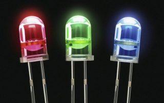 Característiques del LED: consum de corrent, tensió, potència i sortida de llum