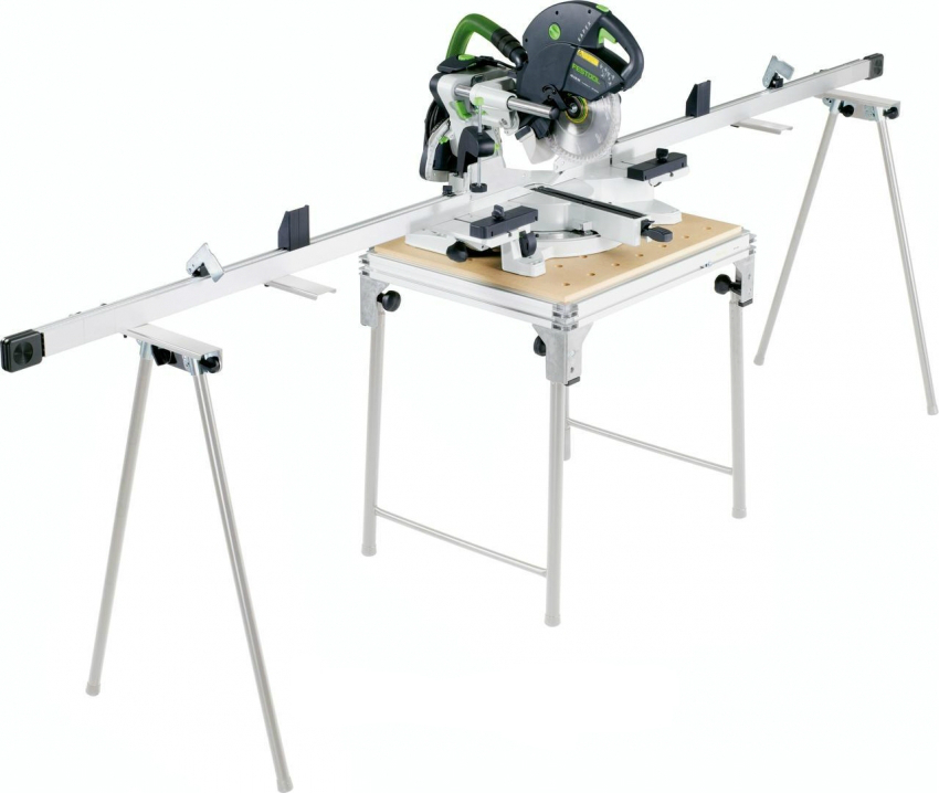 A miter saw table can be purchased from a specialist retailer or you can make your own