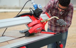 Electric water-cooled tile cutter: tips for choosing