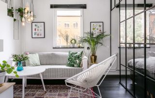 Design jednopokojového bytu: jak správně vyzdobit interiér