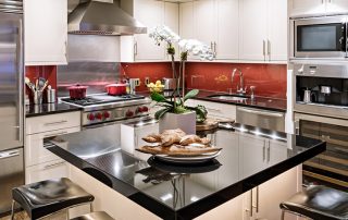 Vestavěná kuchyň: fotografie originálních designových řešení