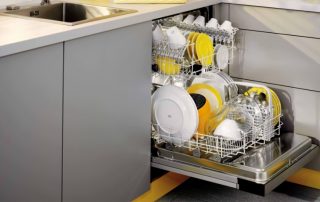 ขนาดเครื่องล้างจาน: รุ่นอิสระกะทัดรัดและในตัว