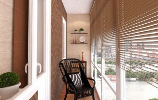Persienner på balkongen: hvordan velge vakre og praktiske design for vinduer og dører