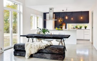 Scandinavian-style kitchen: aesthetics meets comfort
