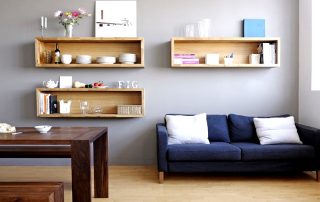 Wall shelves: which option to choose for self-production