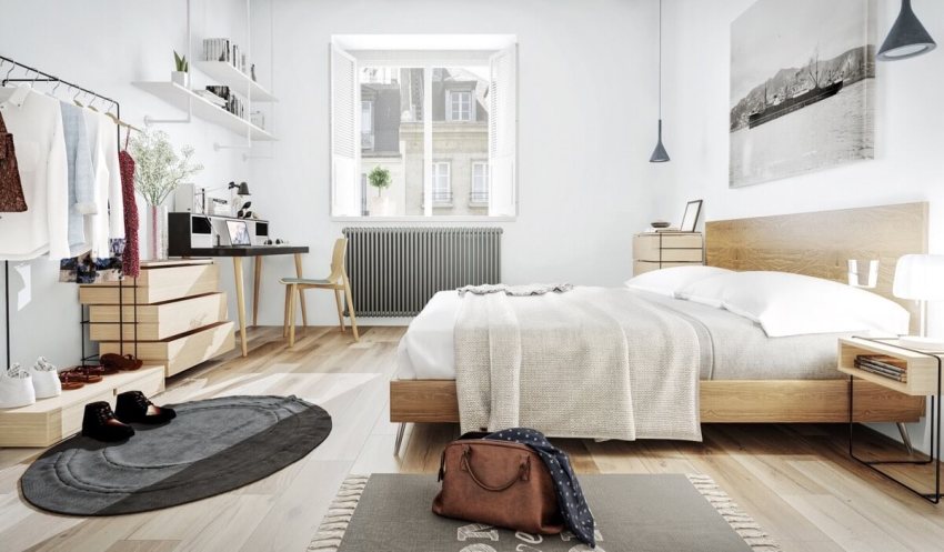 Sie können selbst einen skandinavischen Stil im Inneren Ihrer eigenen Wohnung kreieren