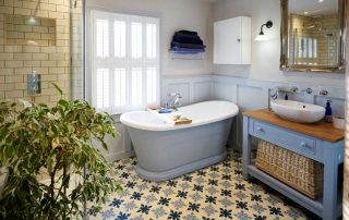 Salle de bain scandinave: un conte nordique avec une touche moderne
