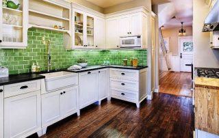 Set sudut dapur: penyelesaian asli untuk dapur kecil