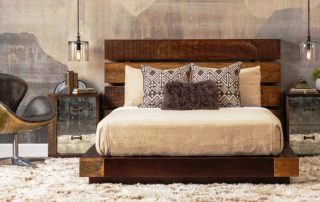 Massivt tre seng: naturlig, pålitelig og holdbar