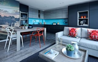 Kombinationen af ​​farver i det indre af køkkenet: vi skaber et stilfuldt og harmonisk rum