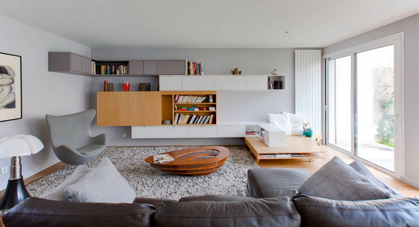 Moderne stue væg: stilfulde og funktionelle møbler