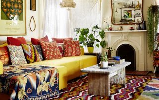 Boho style in the interior: a harmonious combination of various styles