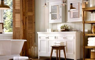 Mobiliari de bany: fotos d’habitacions atractives i ben dissenyades