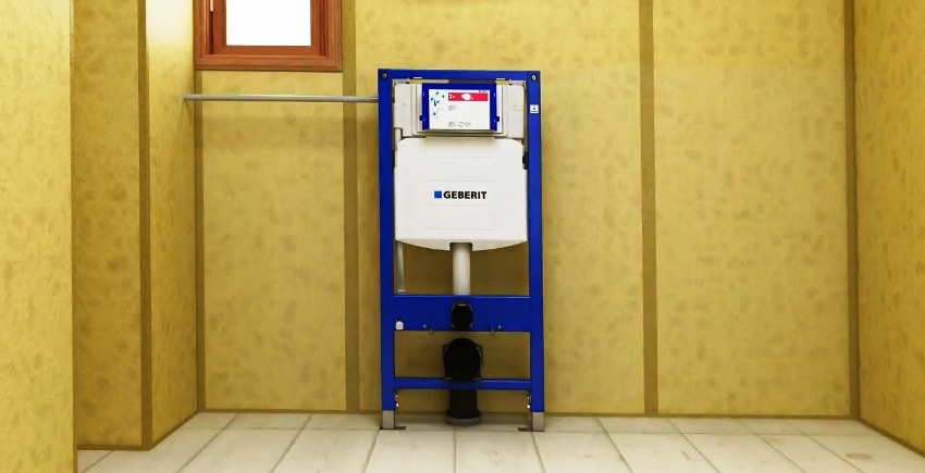 The Geberit installation is one of the leaders on the market today