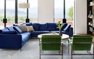 Tamanhos de sofás como base para criar um interior confortável