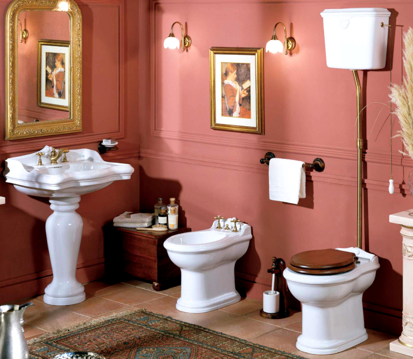Segons el mètode de col·locació de la cisterna, els lavabos es divideixen en monoblocs, compactes, cantoners, separats