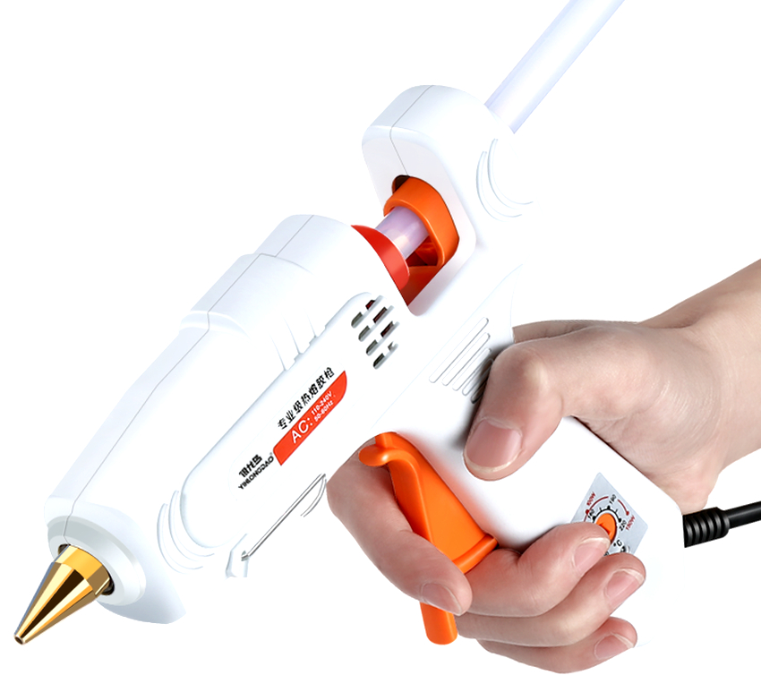 You need to pay attention to the temperature controller, if more than three modes are installed on it, then this is a universal glue gun