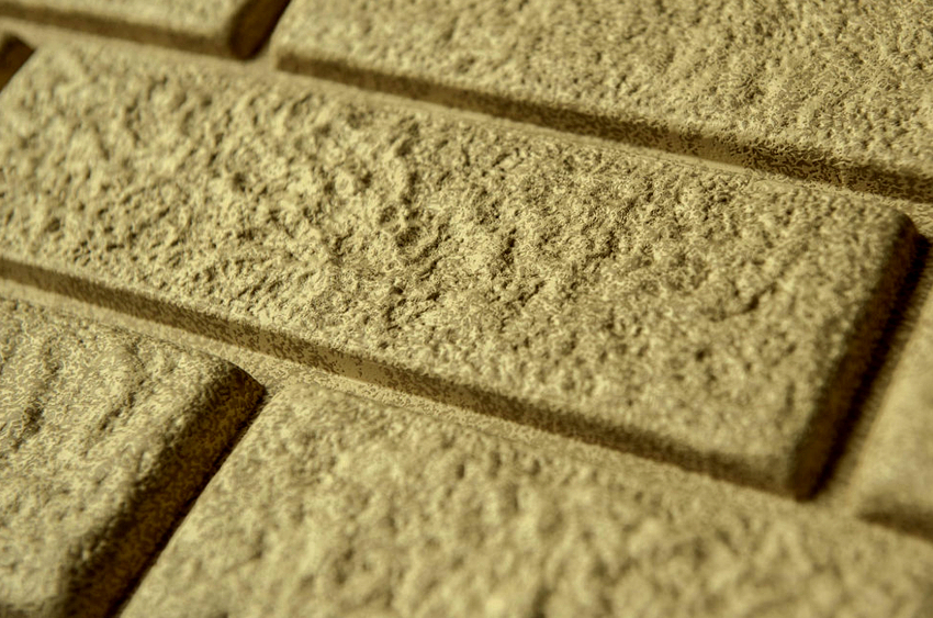 Tykkelsen af ​​vinyl mursten sidespor varierer fra 0,9 til 1,2 mm