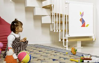 Børnes trapperækning: design til komfort for barnet og forældrene