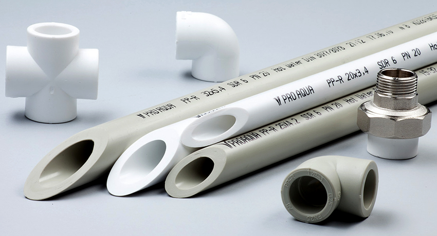 Fittings for polypropylene pipes and other types of polymer products