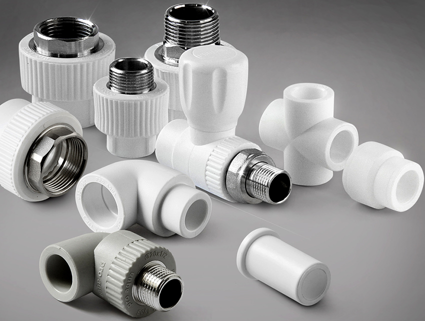 Polypropylene fittings are available in homopolymer, block and random copolymer