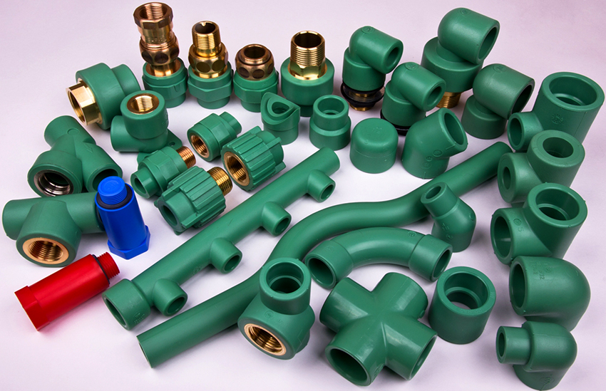 Block copolymer fittings are durable and resistant to temperature changes