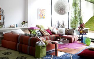 Sofa modular untuk ruang tamu: perabot tidak remeh dan berfungsi