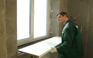 Installation of a plastic window sill: technology and necessary tools