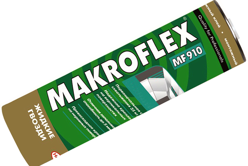 Makroflex MF910 -liima on ihanteellinen puumateriaaleille