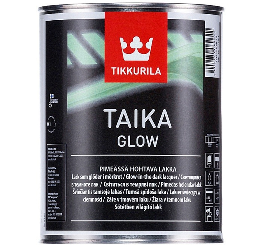 Lak Tikkurila Taika Glow so svetlom akumulujúcim účinkom