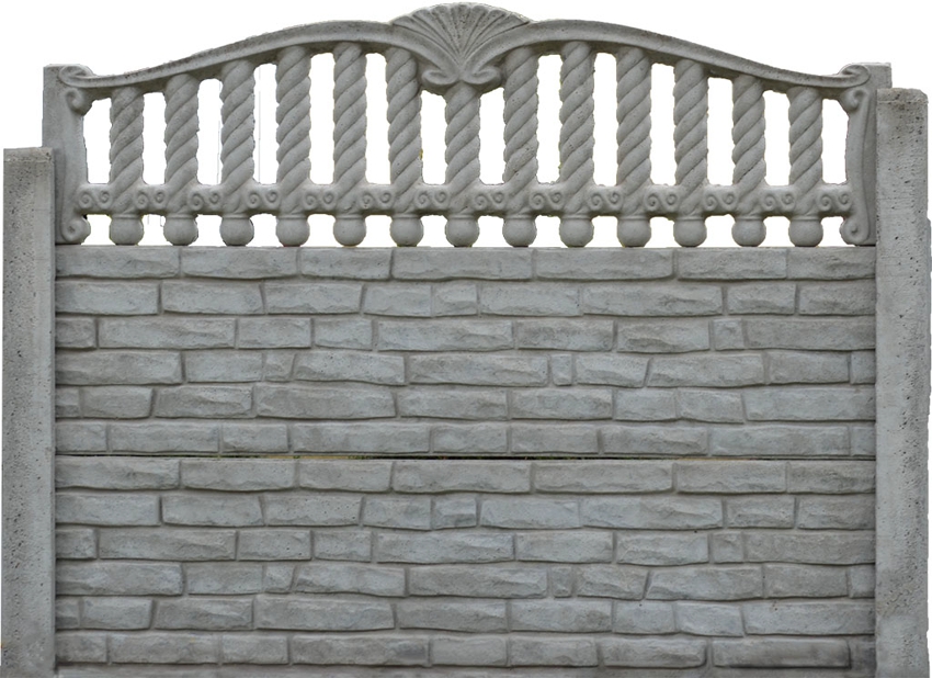 Installation of a concrete type-setting fence can be done on your own